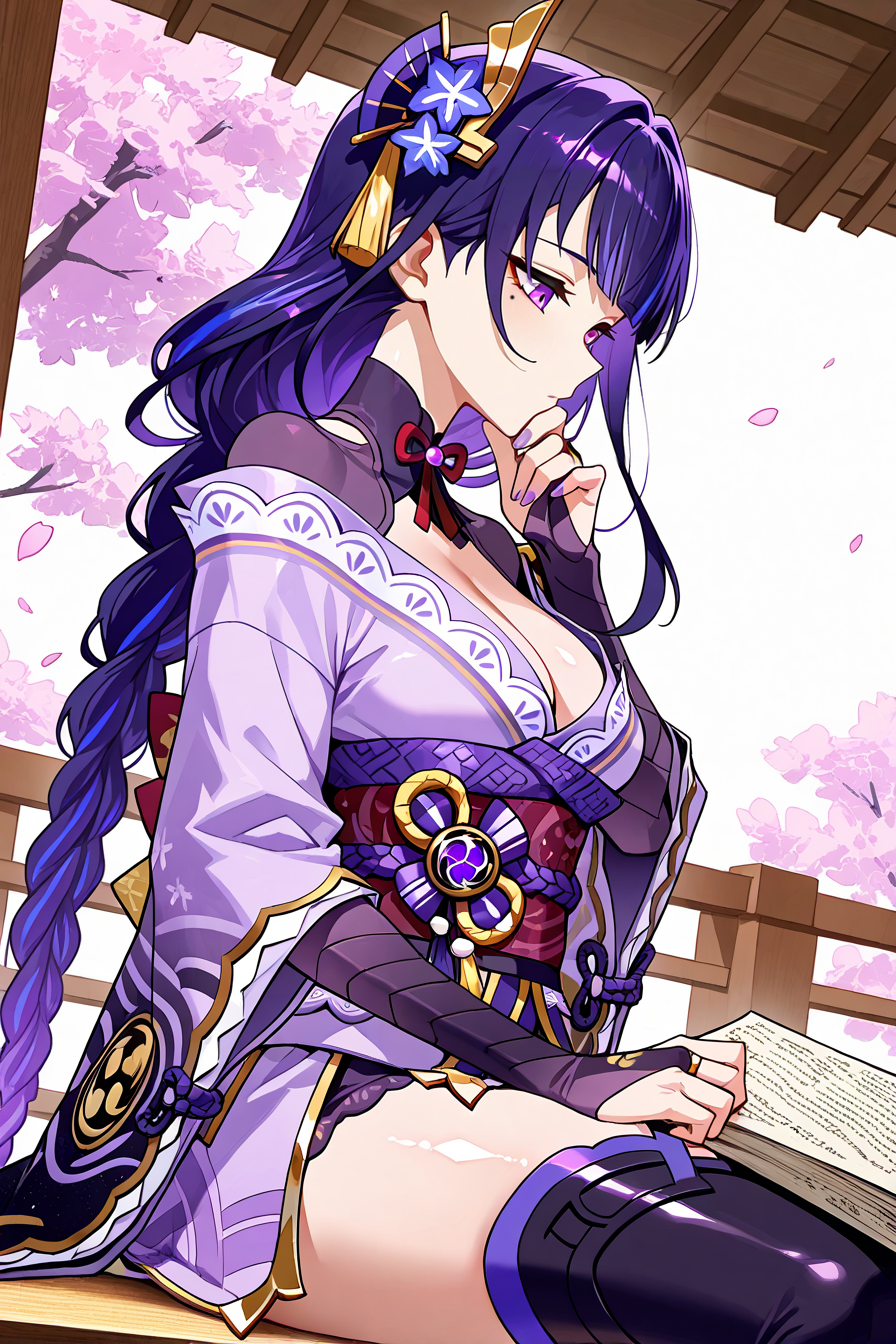 雷電将軍が豚に堕ちるまでの物語 【patreon】【Kris_S】 [AI Generated] - Page 8