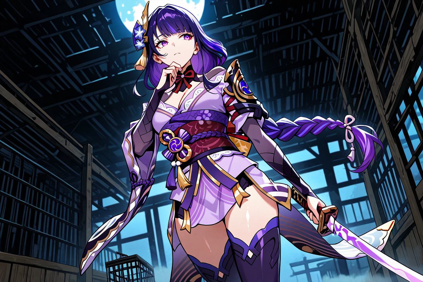 雷電将軍が豚に堕ちるまでの物語 【patreon】【Kris_S】 [AI Generated] - Page 20