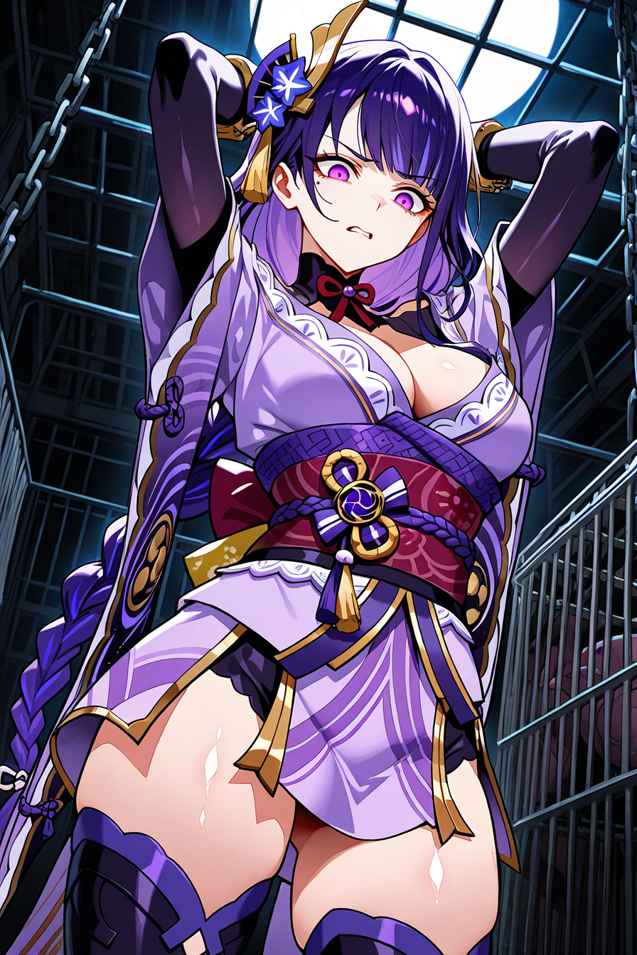 雷電将軍が豚に堕ちるまでの物語 【patreon】【Kris_S】 [AI Generated] - Page 33