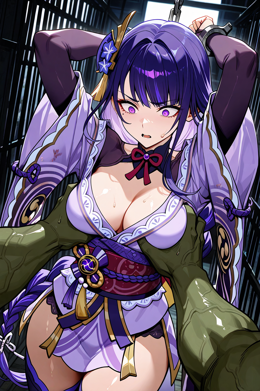 雷電将軍が豚に堕ちるまでの物語 【patreon】【Kris_S】 [AI Generated] - Page 36