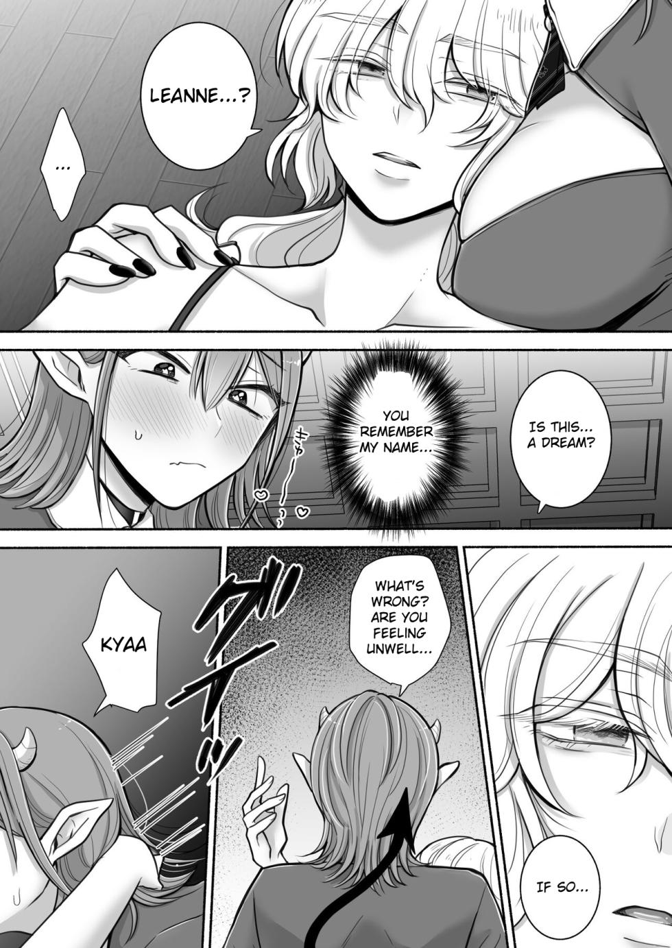 [U League (Yusuri)] Yuri de Succubus! 2 ~Koi suru Inma, Ningen to no Koi o Jouju saseru!?~ | Yuri de Succubus! 2 - A  Lovestruck Succubus Makes Her Love with a Human Come True! [English] - Page 15