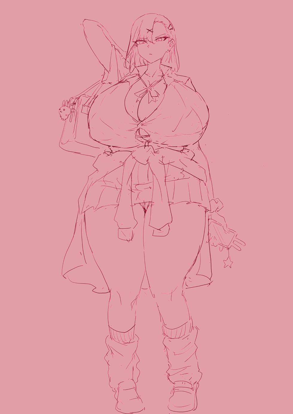 [Anabuki Bouhatei] Bakunyuu Gal no Kakushigoto丨巨乳辣妹的隐瞒之事 [Chinese] - Page 2