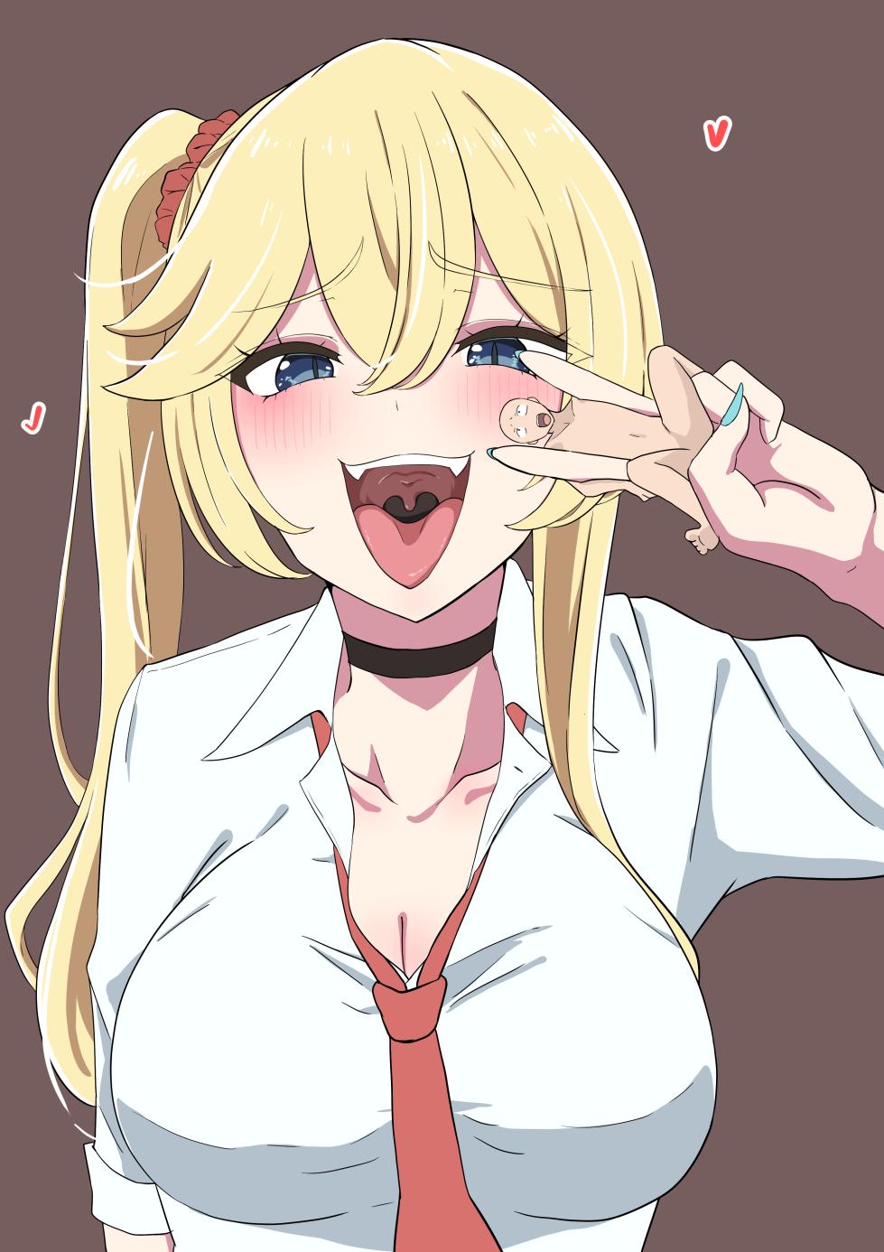 [clip] Erina-chan eating a tiny on stream - Page 2