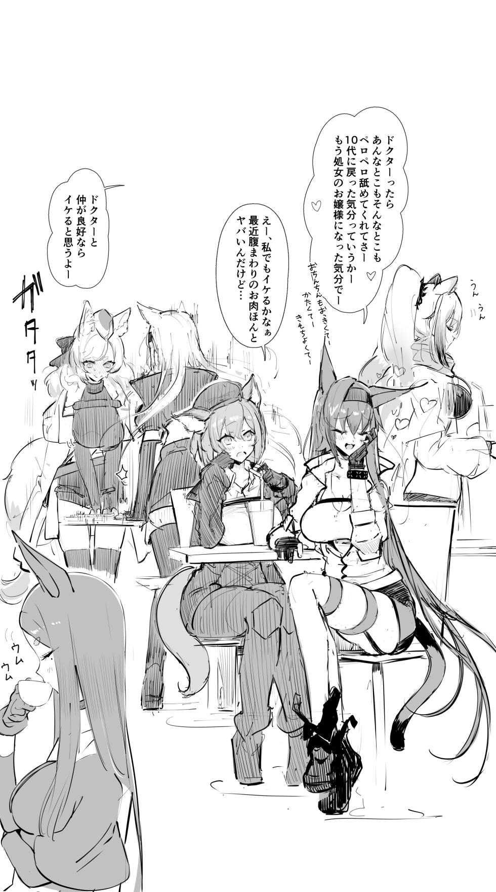 [Neko no Youchuu] Blaze to Sauna Mitai na Sex suru Hanashi (Arknights) - Page 15