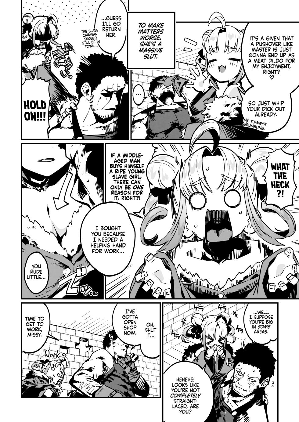 [Mannen Dokodoko Dondodoko (Tottotonero Tarou.)] Nee Goshujin Kyou no "Gohoubi" mada? | Hurry, Master! Are You Ready To Give Me Today's "Reward"? [English] [Xzosk] [Digital] - Page 3
