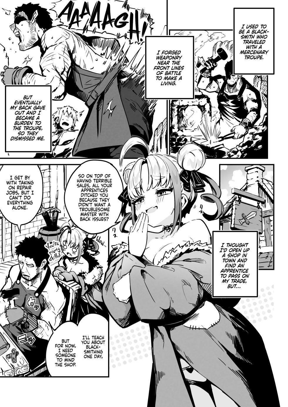 [Mannen Dokodoko Dondodoko (Tottotonero Tarou.)] Nee Goshujin Kyou no "Gohoubi" mada? | Hurry, Master! Are You Ready To Give Me Today's "Reward"? [English] [Xzosk] [Digital] - Page 4