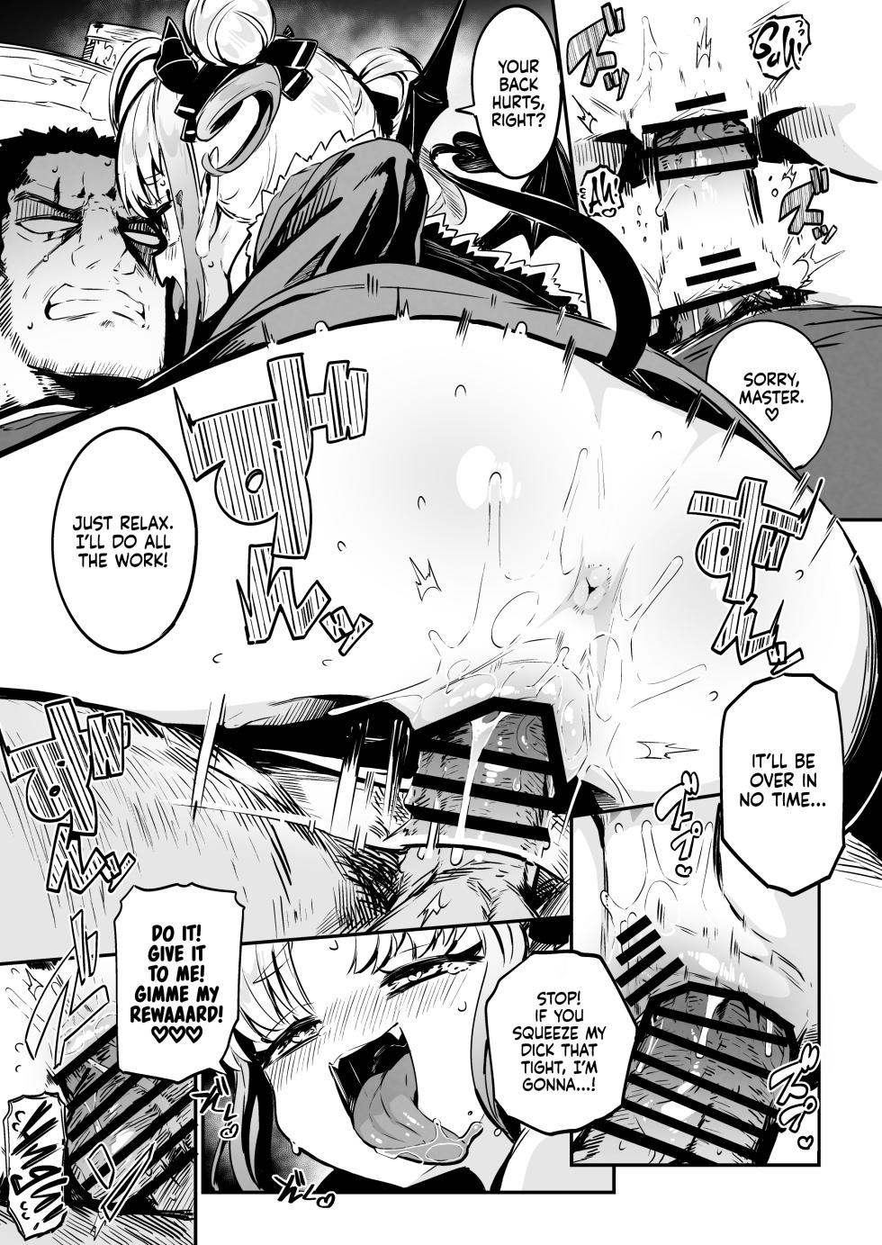 [Mannen Dokodoko Dondodoko (Tottotonero Tarou.)] Nee Goshujin Kyou no "Gohoubi" mada? | Hurry, Master! Are You Ready To Give Me Today's "Reward"? [English] [Xzosk] [Digital] - Page 10