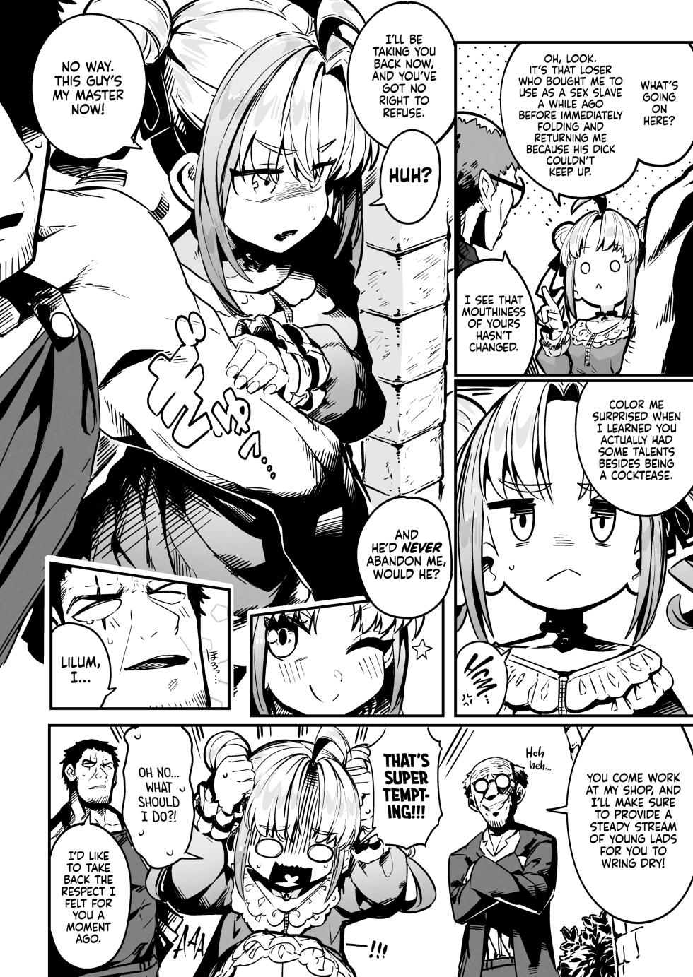 [Mannen Dokodoko Dondodoko (Tottotonero Tarou.)] Nee Goshujin Kyou no "Gohoubi" mada? | Hurry, Master! Are You Ready To Give Me Today's "Reward"? [English] [Xzosk] [Digital] - Page 21