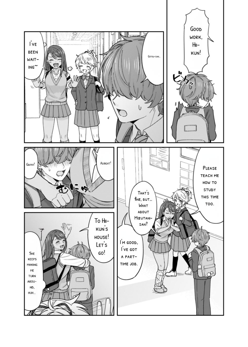 [Deppatsu Shinkoo (Negita Shio)] Kuro Gyaru Osananajimi to Himitsu no Benkyou Shichau Hanashi - Page 4