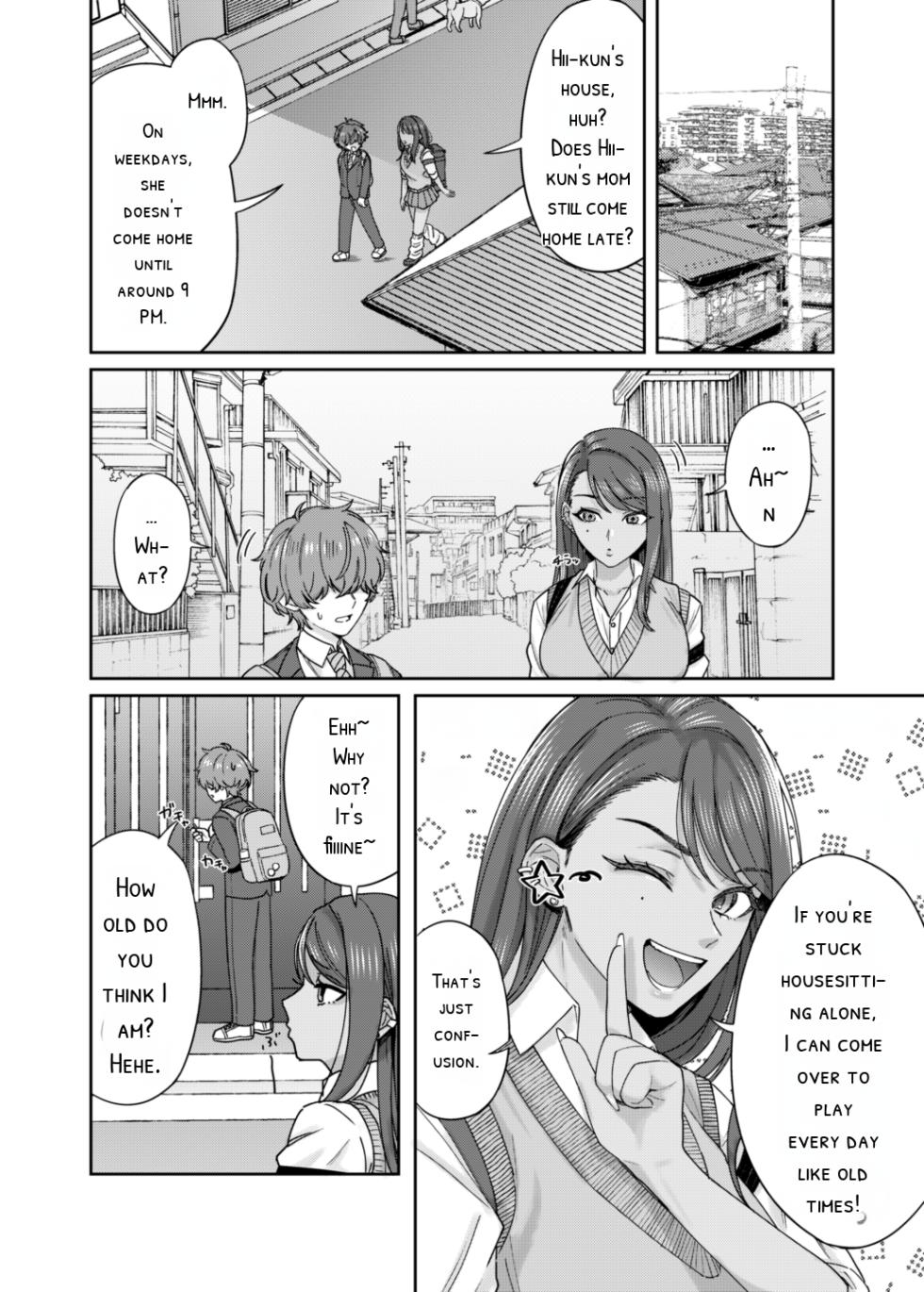 [Deppatsu Shinkoo (Negita Shio)] Kuro Gyaru Osananajimi to Himitsu no Benkyou Shichau Hanashi - Page 5