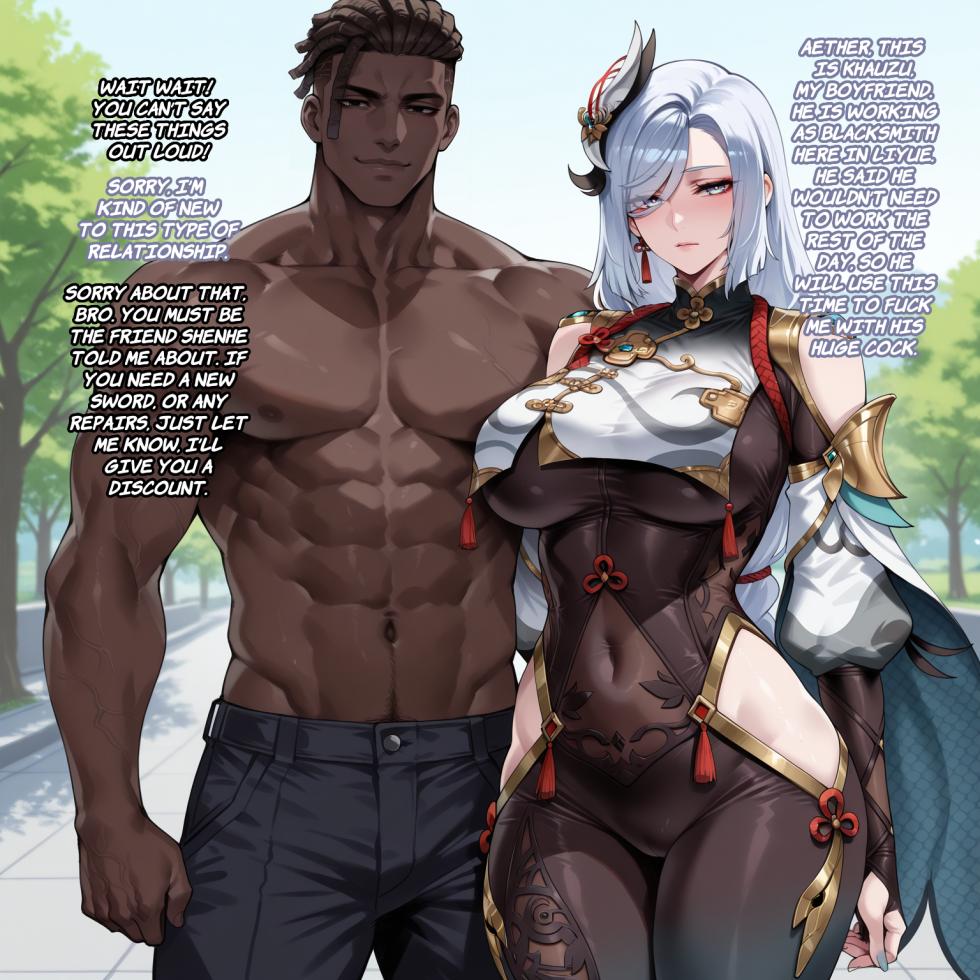 [mogu-tyan] Shenhe's Type,Xianyun's Type full [Ai-Generated] - Page 34