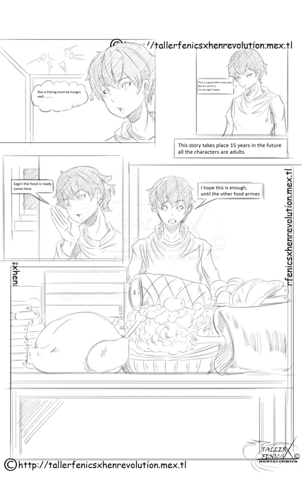 [Gofenix/Dragonicxs] Vore Manga Sensei Sagiri - Page 1