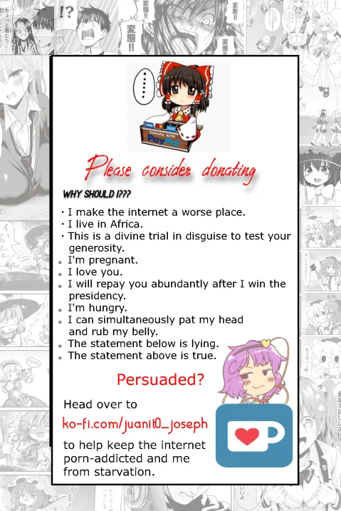 [Yashiya (YASSY)] Meisaku Ero Puchi Manga Tsumeawase (Touhou Project) [English] - Page 23