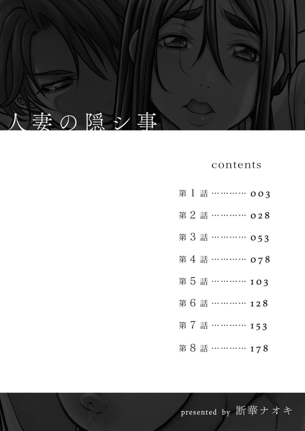 [Tachibana Naoki] Hitozuma no Kakushigoto 1 I Married Woman's Hidden Affairs 1 ch.1-7 [English] [desudesu] [Fated Circle] - Page 2