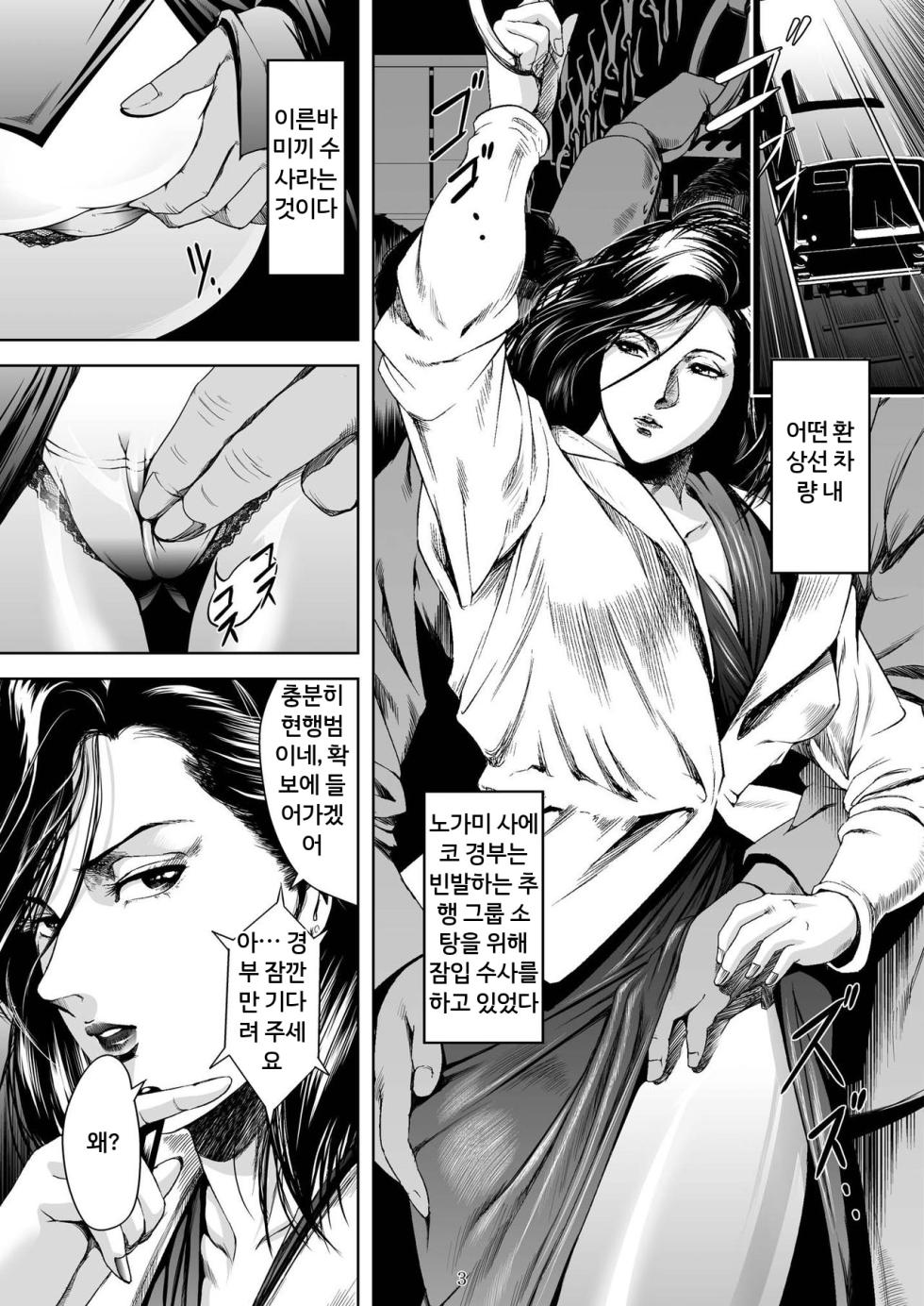 [Akiyama Production (Mikazuki Shikou)] Train Hunter 3 | 트레인 헌터 3 (City Hunter) [Korean] - Page 3
