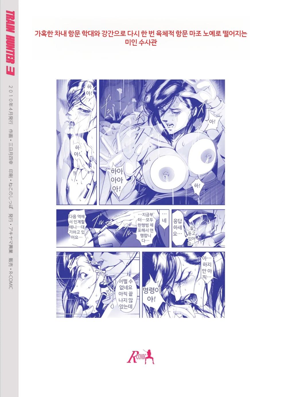 [Akiyama Production (Mikazuki Shikou)] Train Hunter 3 | 트레인 헌터 3 (City Hunter) [Korean] - Page 17