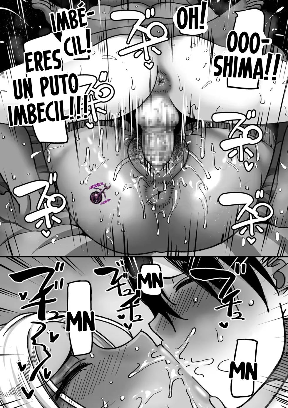 [Yamamoto Zenzen] Gakuen Suppo Nikki (COMIX) dai 1-wa to 2-wa ~Kuro Gal Yankee Okigawa Hen to Sobakasu Inkya Yoshida-hen~｜Tablón de Anuncios de Prostitución Escolar (COMIX) Capítulos 1 y 2 ~La Delincuelte Kuro Gyaru Okigawa y Yoshida, La Pecosa Introvertida~  [Spanish] [Culto a Slanesh] - Page 36