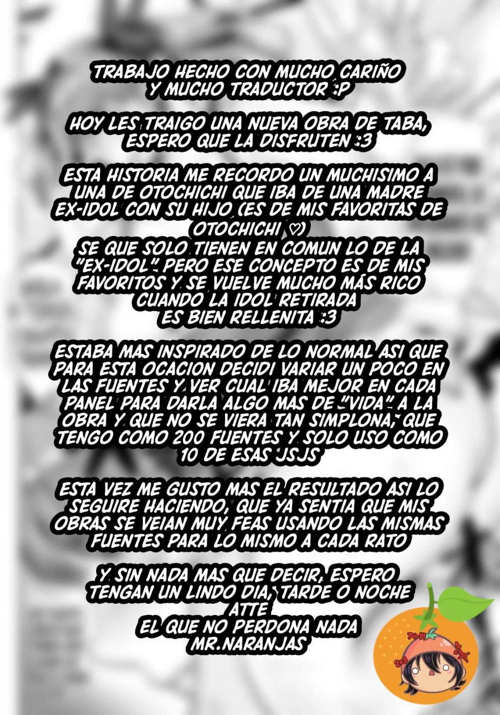 [Taba] Hakkaku ~Moto Aidoru no Honshitsu~｜Revelacion ~La Verdadera Naturaleza De Una Ex-Idol~ (ANGEL Club 2025-11) [Spanish] [El naranjas = Mr.Naranjas] [Digital] - Page 21