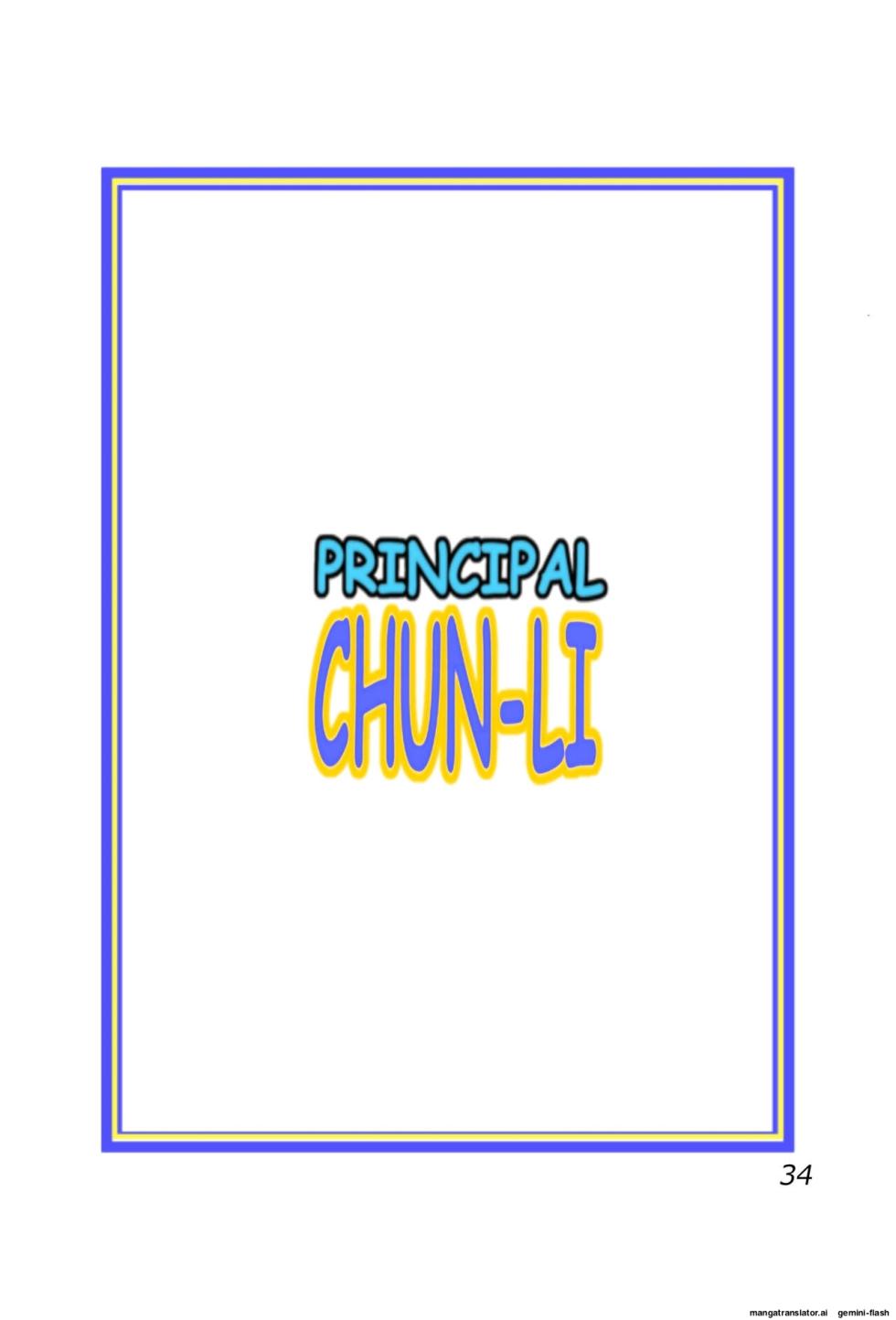 [Akane Shuuhei Dou (Akane Shuuhei)] Onna Gakuenchou Chun-Li, Soushuuhen (Street Fighter) [Digital] MTL - Page 36