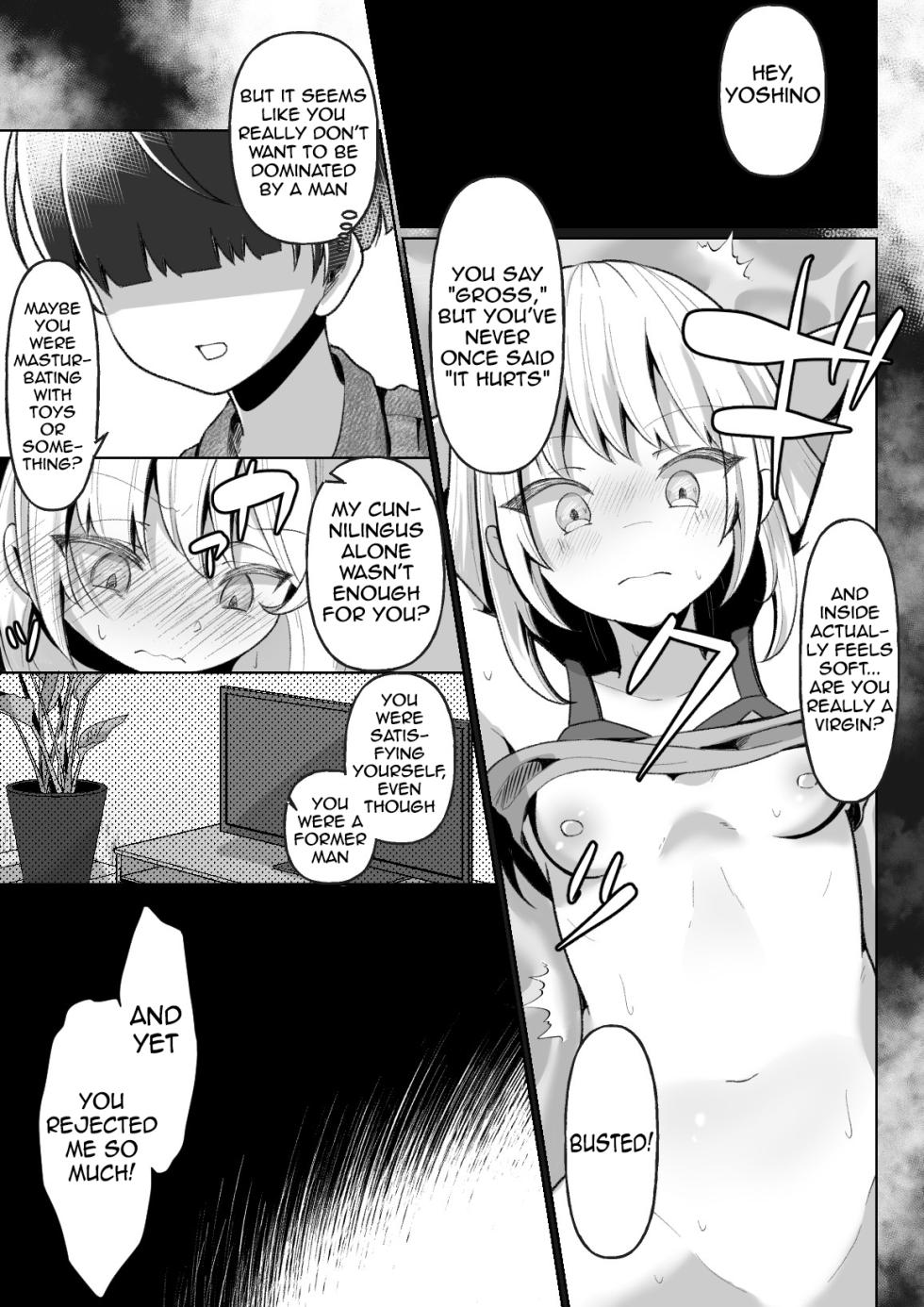 [Mochi ha Mochiya (Kusakabe Mochi)] TS Mesugaki-chan o Wakaraseru Hanashi | A story about teaching a TS-bitch a lesson [English] [meganekun_tl] - Page 20