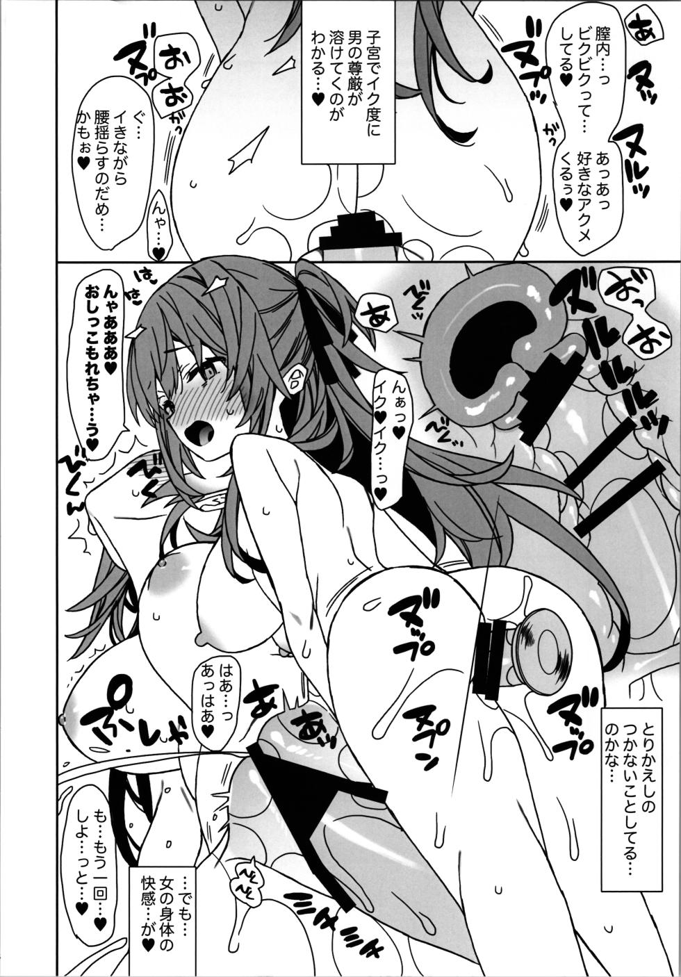 (COMITIA153) [ciaociao (Araki Kanao)] Nyotaika Shita Ore no Onanie Seikatsu 2 - Page 6