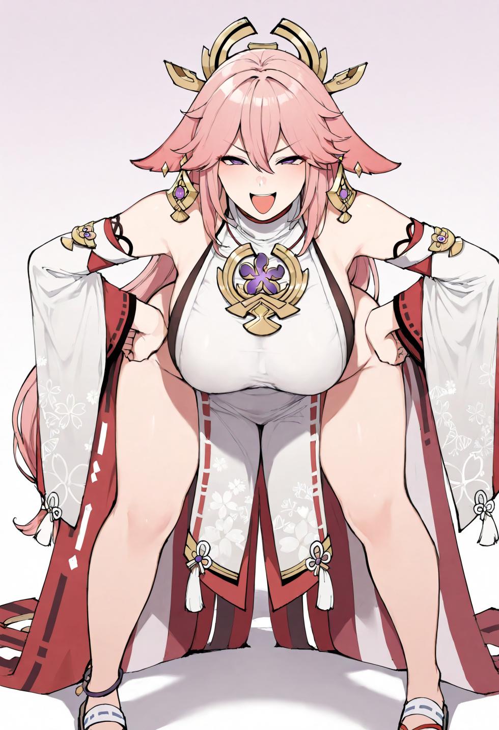 yae miko [AI Generated] - Page 1