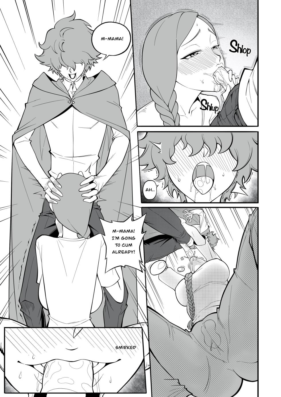 [MonsterShake (Sayuri Milkshake, ER0POPO)] Lewd Red Riding Hood – Chapter 1 [English] - Page 4