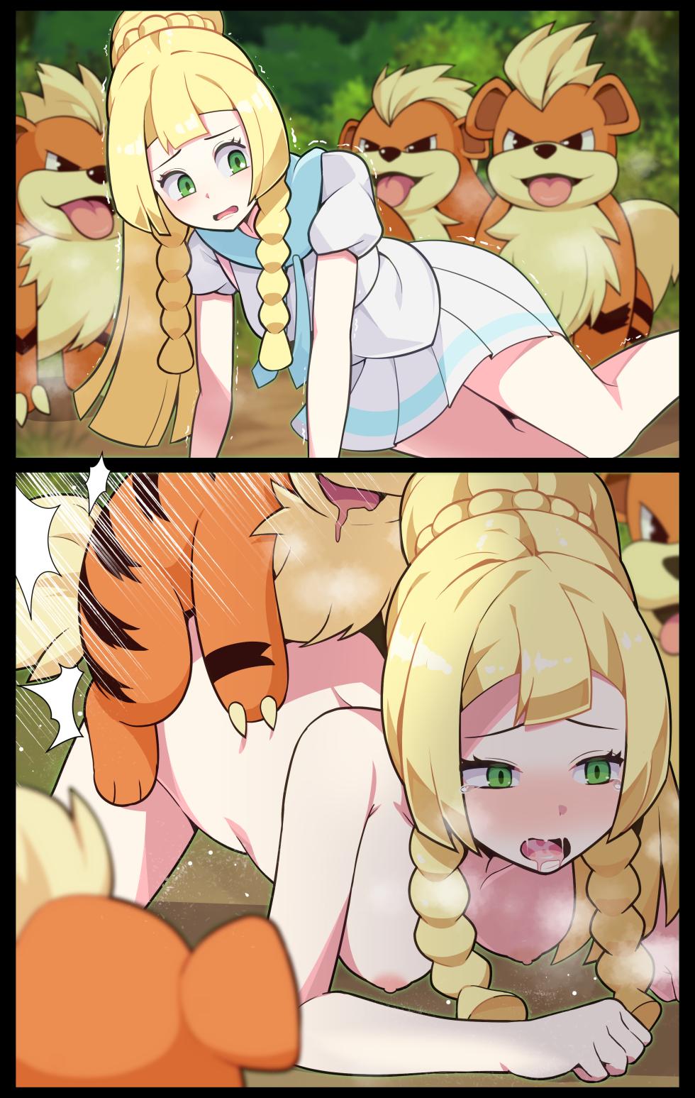 [everyday2] Lillie X Growlithe (Pokémon) - Page 1