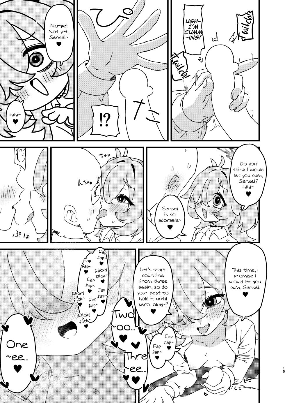 [Furanokumarin (Nakamura Kumarin)] Zense demo Suki datta Koto Zenbu shite Ageru | I’ll do everything that your past-life really loved! (Blue Archive) [English] [DeppoTL] [Digital] - Page 14
