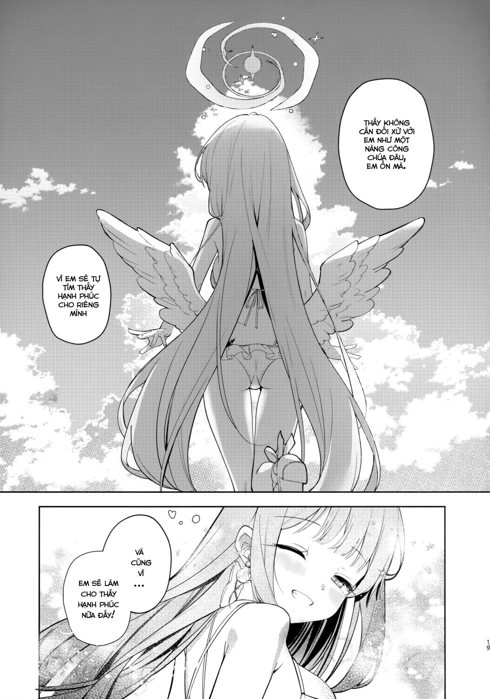 (C106) [Kinokomushin (Kinokomushi)] Nagaki Yo no Utsutsu ni Ochite  | Chìm Đắm Vào Thực Tại Của Đêm Trường (Blue Archive)  [Vietnamese Tiếng Việt] [KL] - Page 18