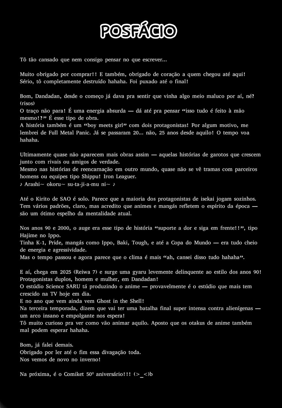 (C106) [TOPGUN (Puripuri Jet)] MOE/MOE/MOMO II (Dandadan) [Portuguese-BR] [Bakai.org] - Page 35