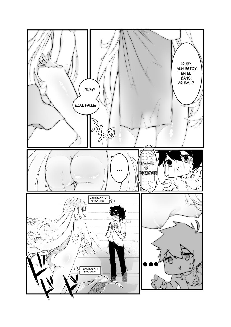 [Nin] Kokuhakku: After RxR | Confession: After RxR (Ruby Runeheart) [Spanish] - Page 15