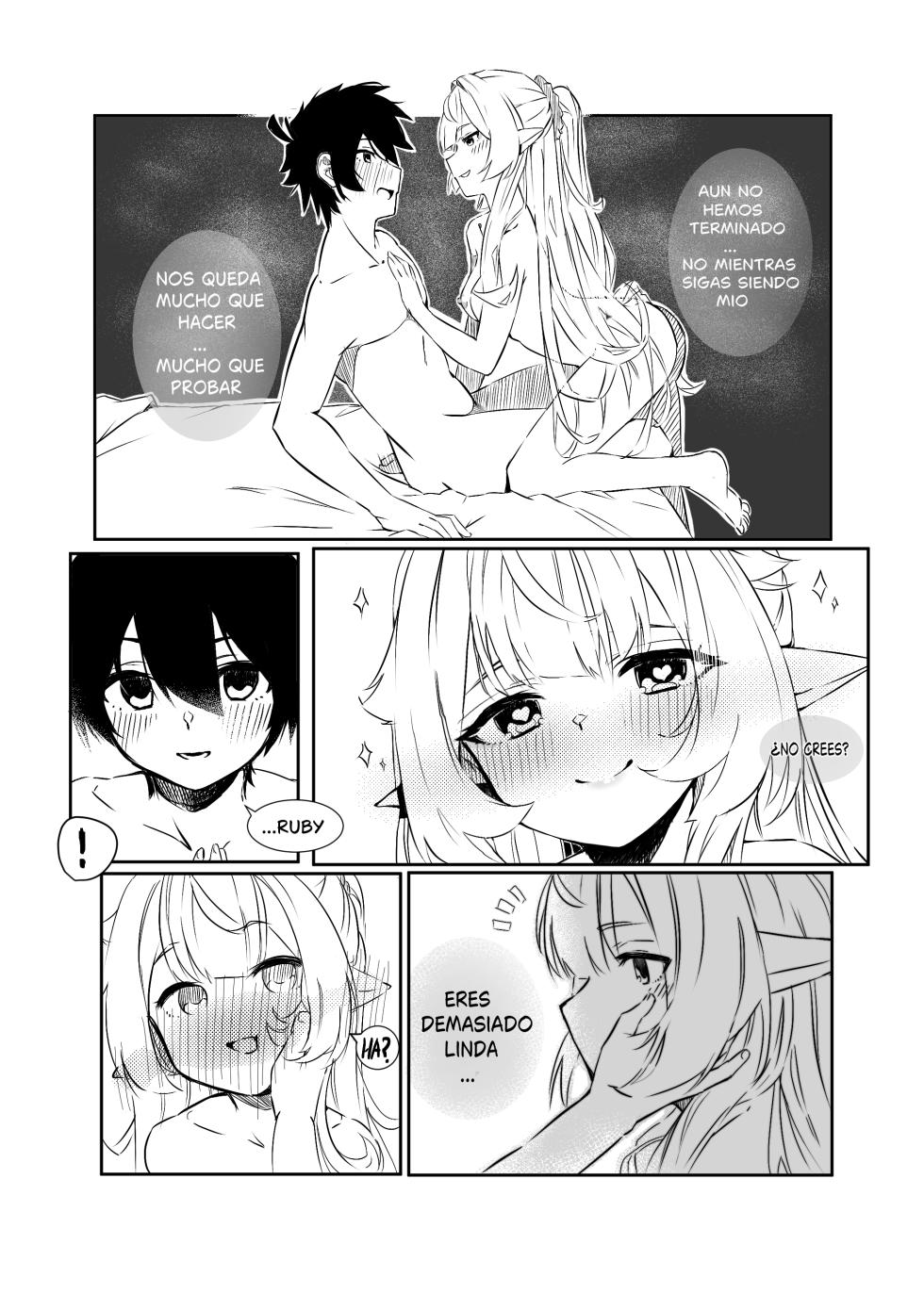 [Nin] Kokuhakku: After RxR | Confession: After RxR (Ruby Runeheart) [Spanish] - Page 25