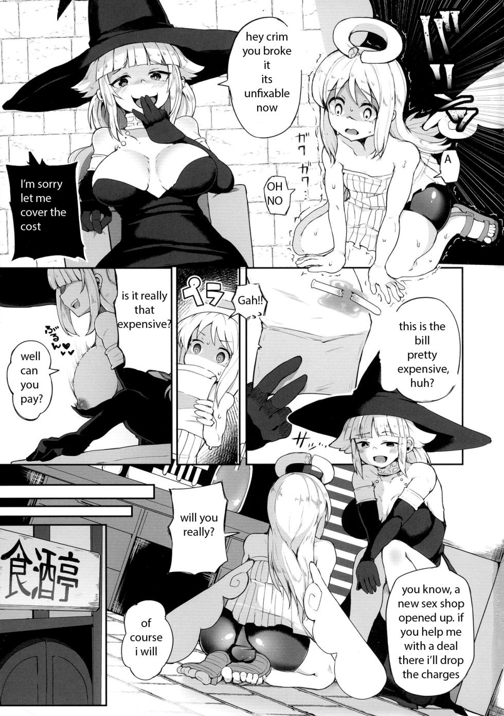 (Futaket 31) [Torotoro Tororokobu (Sakuretsu Tororokobu)] Dosukebe Tenshi Crim-kun | Dirty Angel Crim-kun (Ishuzoku Reviewers) [English] - Page 3