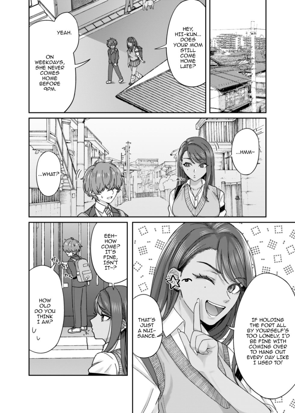 [Deppatsu Shinkoo (Negita Shio)] Kuro Gyaru Osananajimi to Himitsu no Benkyou Shichau Hanashi | Story About A Secret Study Session With My Black Gyaru Childhood Friend [English] {Doujins.com} [Digital] - Page 5