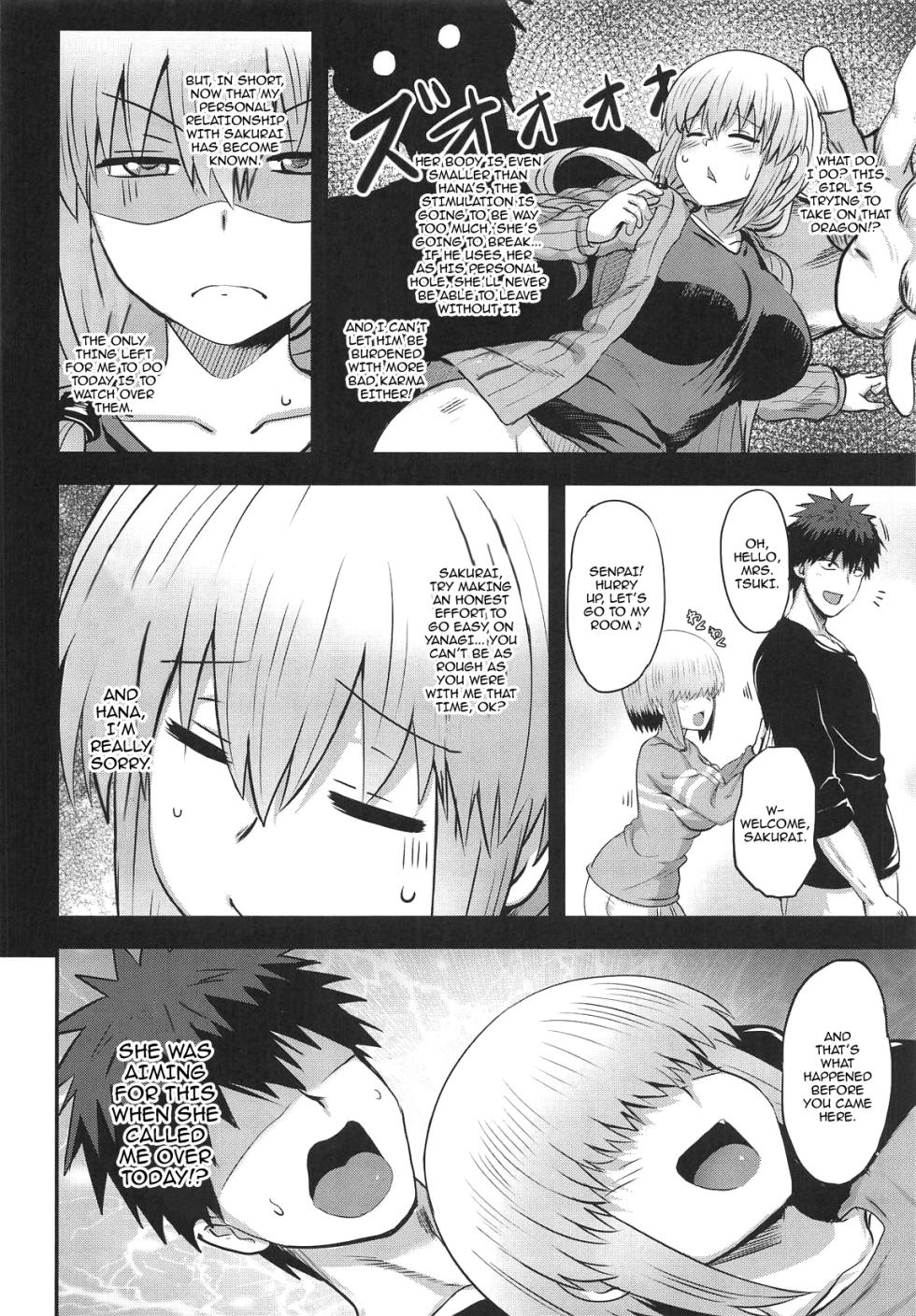 (C106) [Muchi Pani Days (Maki Ikazuya)] Uzaki Yanagi mo Mazaritai | Uzaki Yanagi Wants to Be Included (Uzaki-chan wa Asobitai!) [English] {Doujins.com} - Page 5