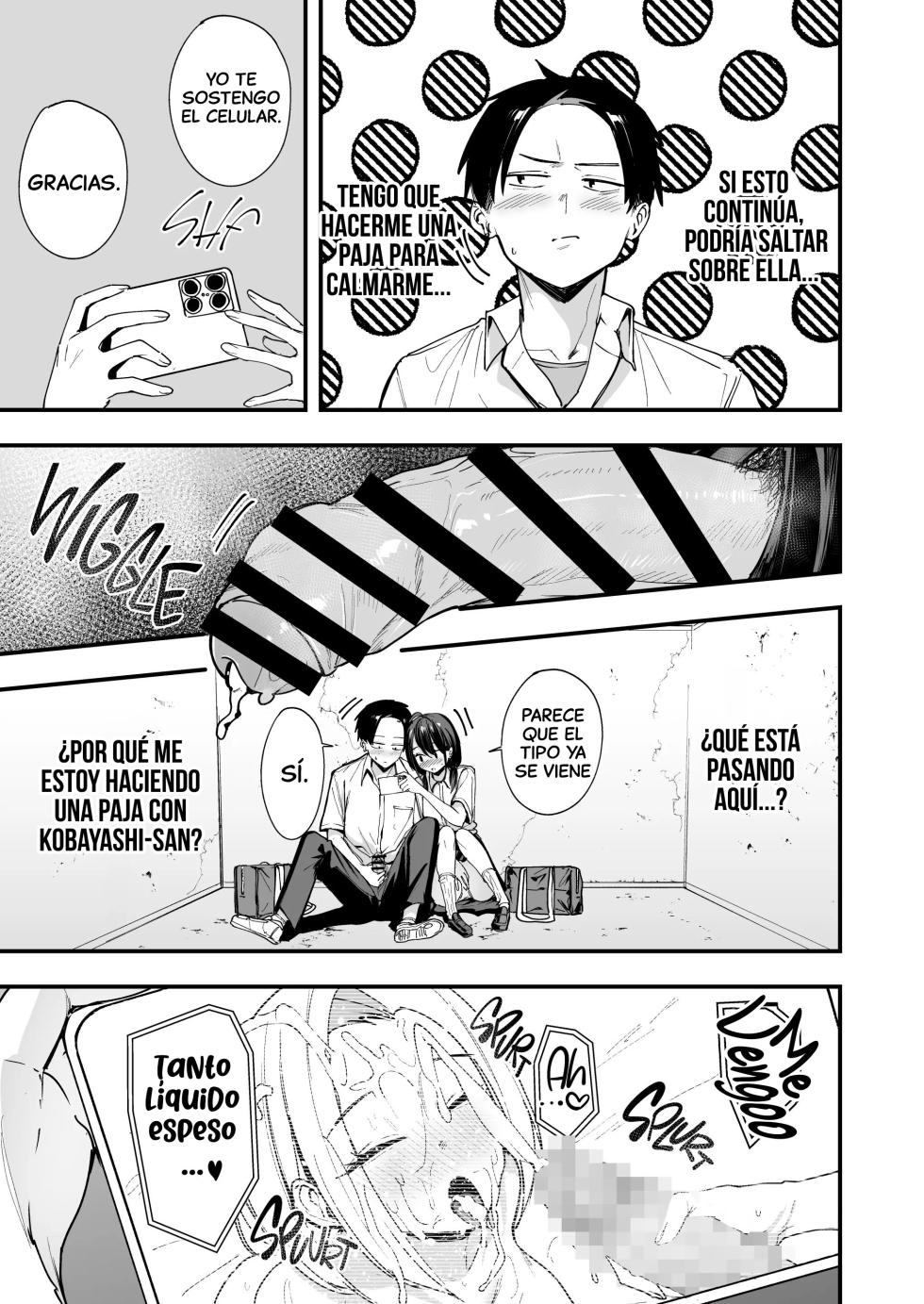 [Fuguta-ke] Tonari no Seki no Tomodachi to Issho ni Onanii Suru Hanashi｜La historia de cómo me masturbé junto a la chica que se sienta a mi lado [Spanish] [Uraku Translations] - Page 19