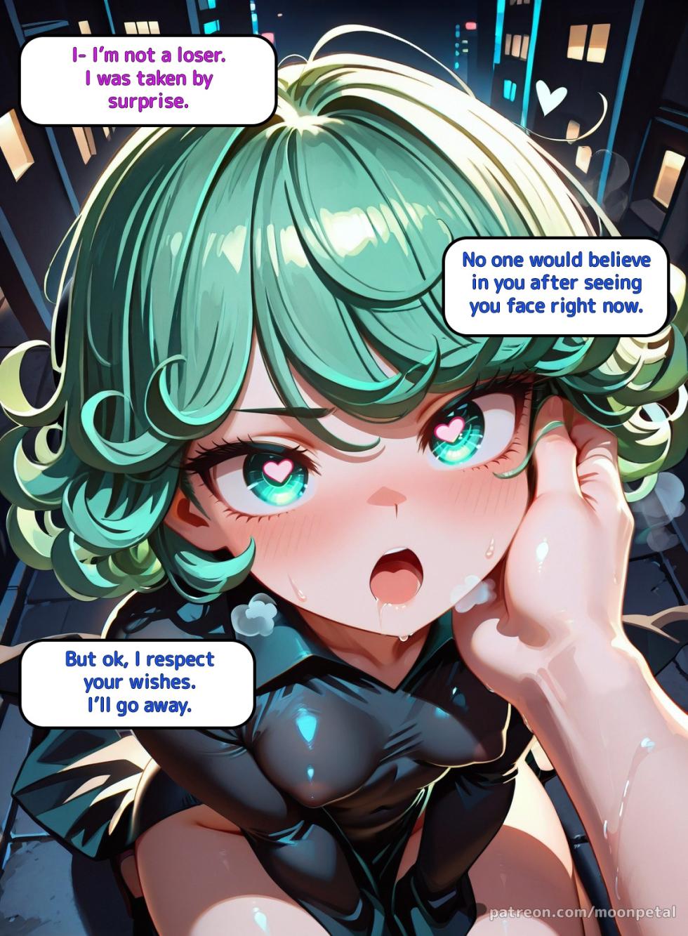 [Moon Petal] Wanna make a bet? ch. 10 - Tatsumaki and Fubuki [English] [Uncensored] [Patreon] [AI Generated] - Page 9