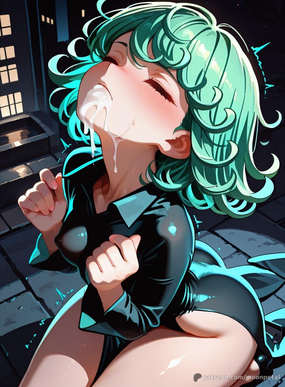 [Moon Petal] Wanna make a bet? ch. 10 - Tatsumaki and Fubuki [Textless] [Uncensored] [Patreon] [AI Generated] - Page 23