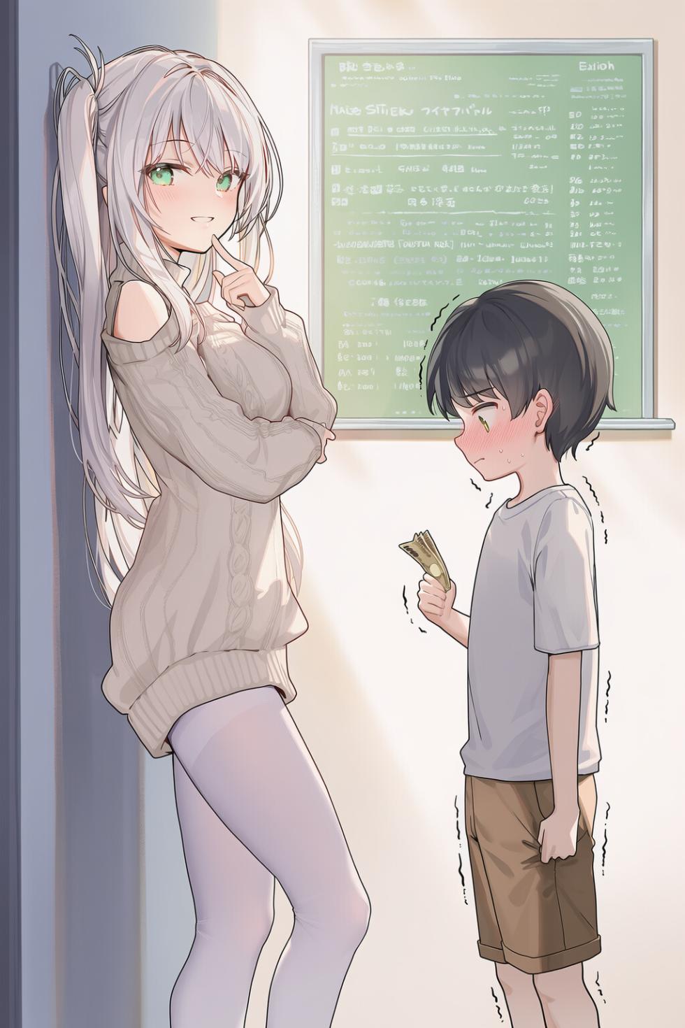 [狼的ai小屋]伊瑟拉的援交日记 [AI Generated] - Page 1