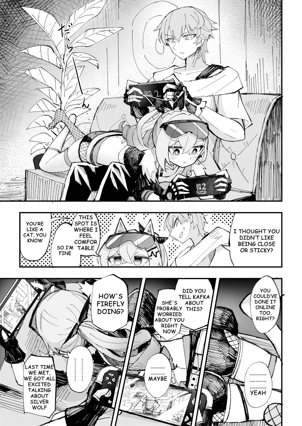 [Rosaku Koubou (Rosaku)] Koukishin wa Trailblazer no Heya de | Trailblazing in the Trailblazer's room (Honkai: Star Rail) [English] [Digital] - Page 4
