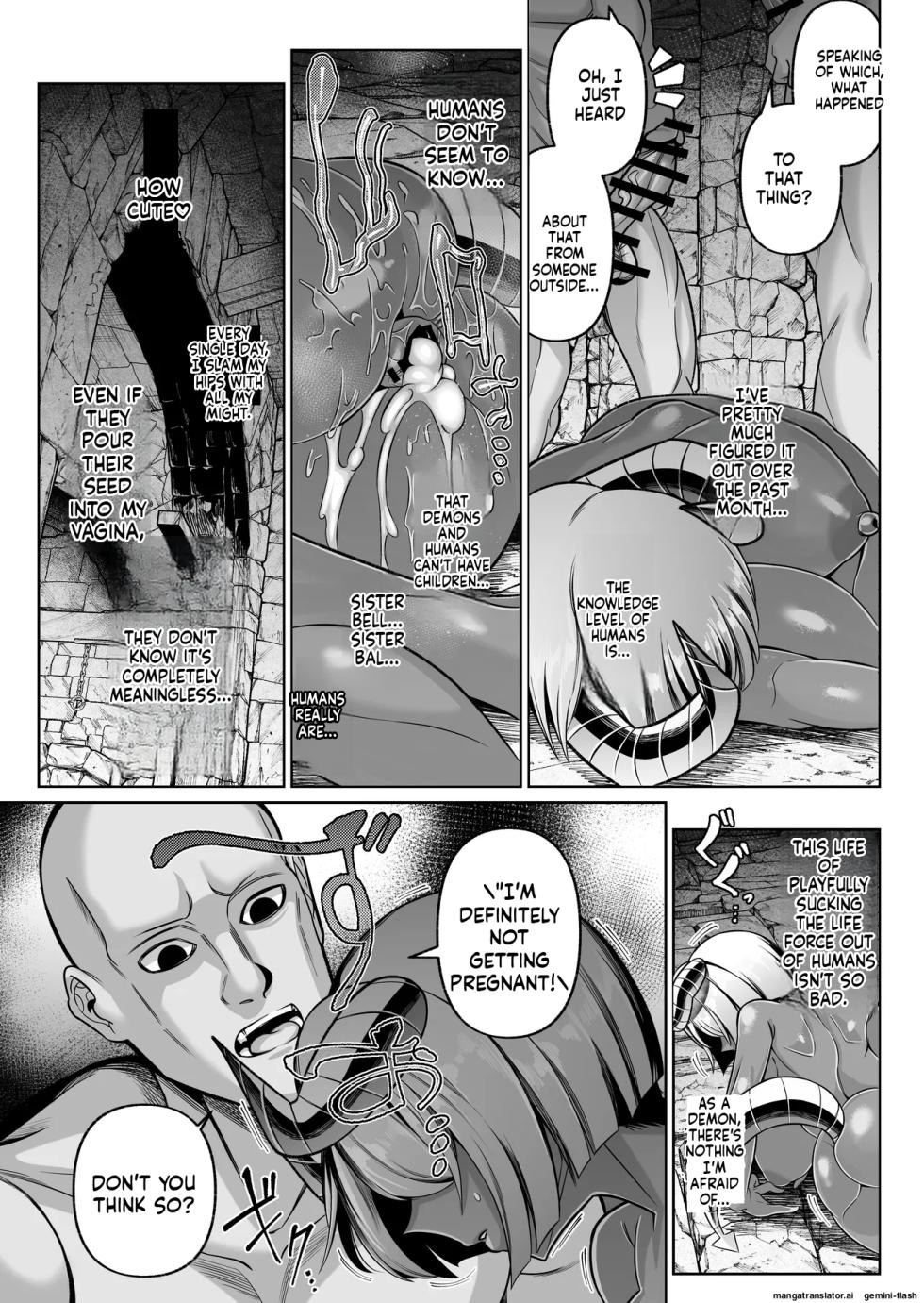 [Zonebell Market (Zonebell Tsukiji)] Kasshoku Kyonyuu Inma, Otsu ~Renzoku Haramase Shasei Jigoku~ | Tanned Big Tits Employee, Otsu ~Continuous Impregnation Ejaculation Hell [English] [Digital] - Page 21