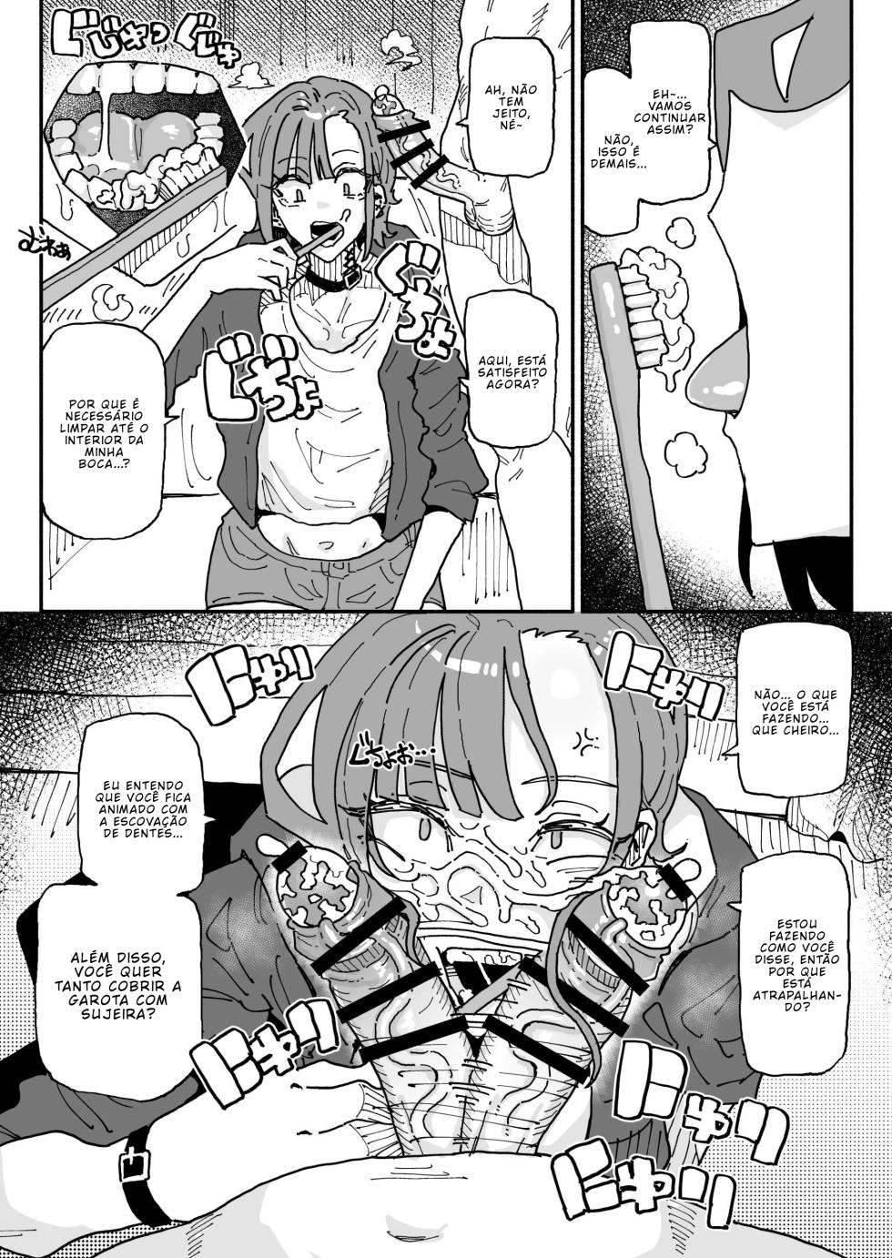 [Chiratsuki Silhouette (Yuuki Fuumi)] Muhyoujou Orekko Maid Houkei Chinkasu Osouji Gyomu [Portuguese-BR] [BLACKSUB] - Page 16