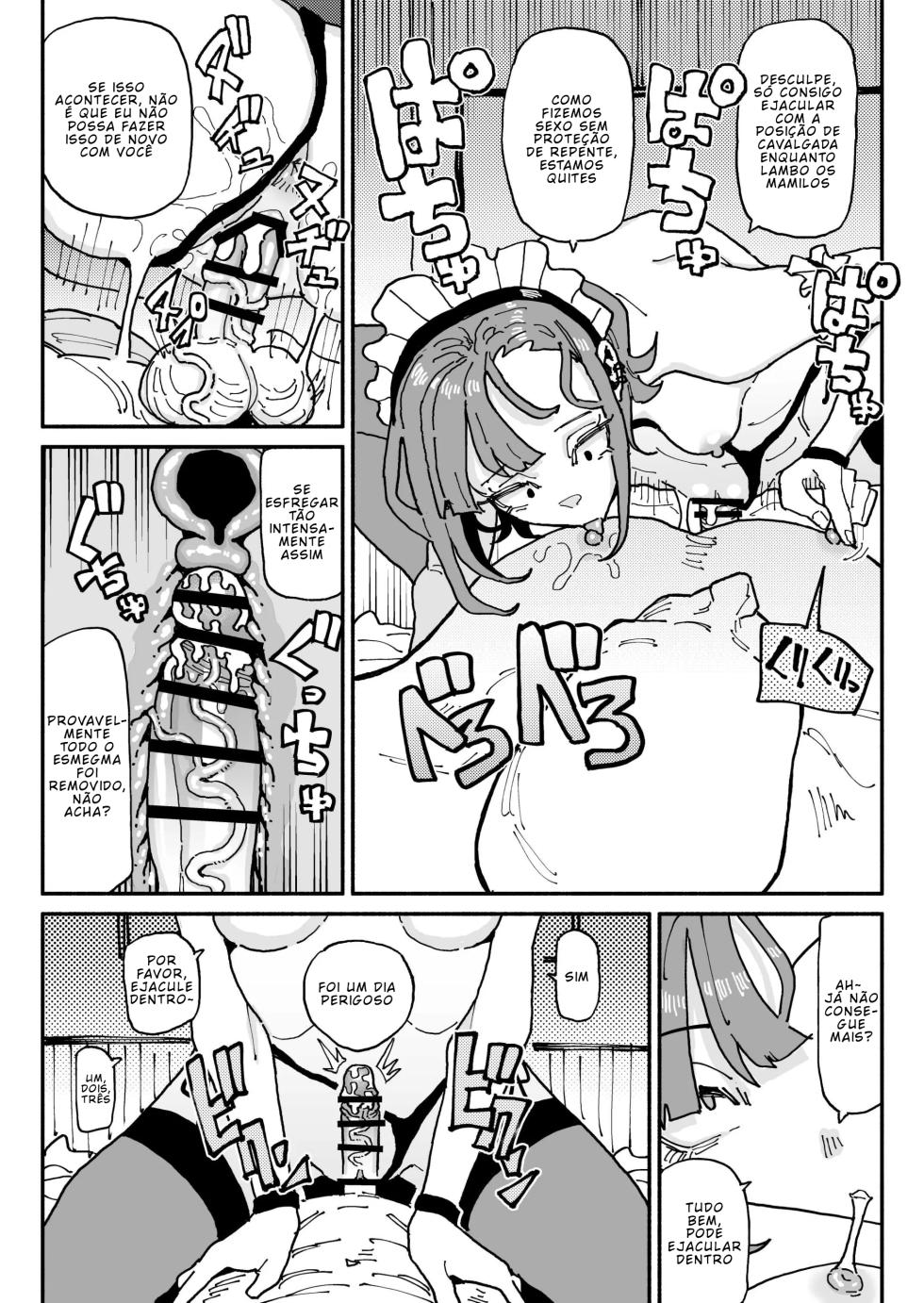 [Chiratsuki Silhouette (Yuuki Fuumi)] Muhyoujou Orekko Maid Houkei Chinkasu Osouji Gyomu [Portuguese-BR] [BLACKSUB] - Page 30