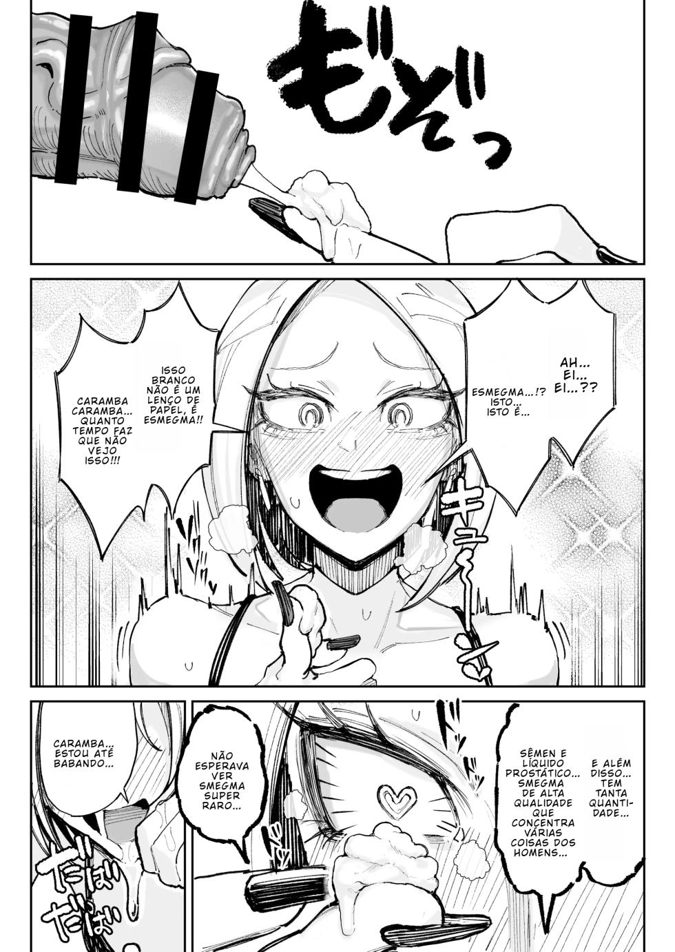 [Chiratsuki Silhouette (Yuuki Fuumi)] Chinkasu Daisuki Chinkagi Gal Namahame Berochuu Semen Geppu [Portuguese-BR] [BLACKSUB] - Page 9