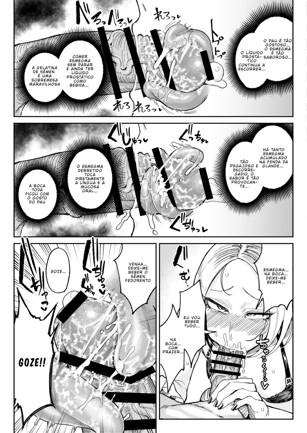 [Chiratsuki Silhouette (Yuuki Fuumi)] Chinkasu Daisuki Chinkagi Gal Namahame Berochuu Semen Geppu [Portuguese-BR] [BLACKSUB] - Page 20