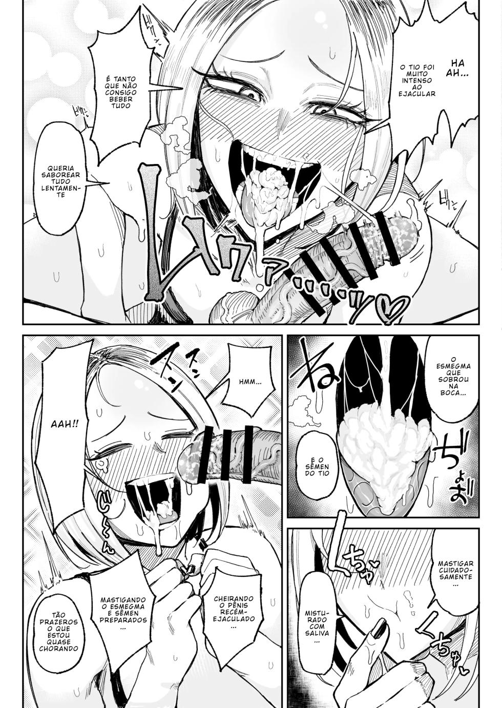 [Chiratsuki Silhouette (Yuuki Fuumi)] Chinkasu Daisuki Chinkagi Gal Namahame Berochuu Semen Geppu [Portuguese-BR] [BLACKSUB] - Page 22