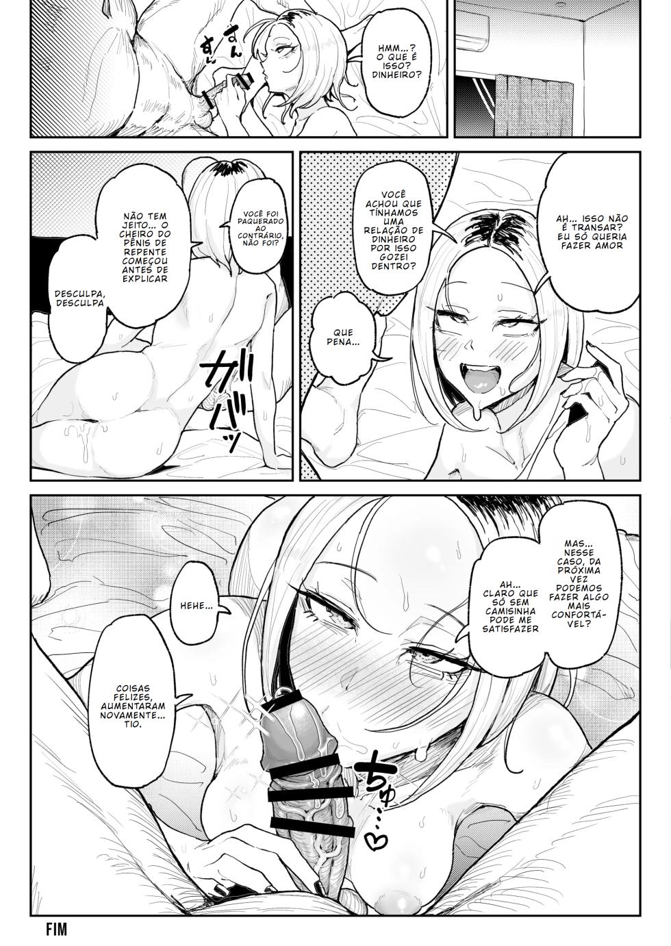 [Chiratsuki Silhouette (Yuuki Fuumi)] Chinkasu Daisuki Chinkagi Gal Namahame Berochuu Semen Geppu [Portuguese-BR] [BLACKSUB] - Page 34