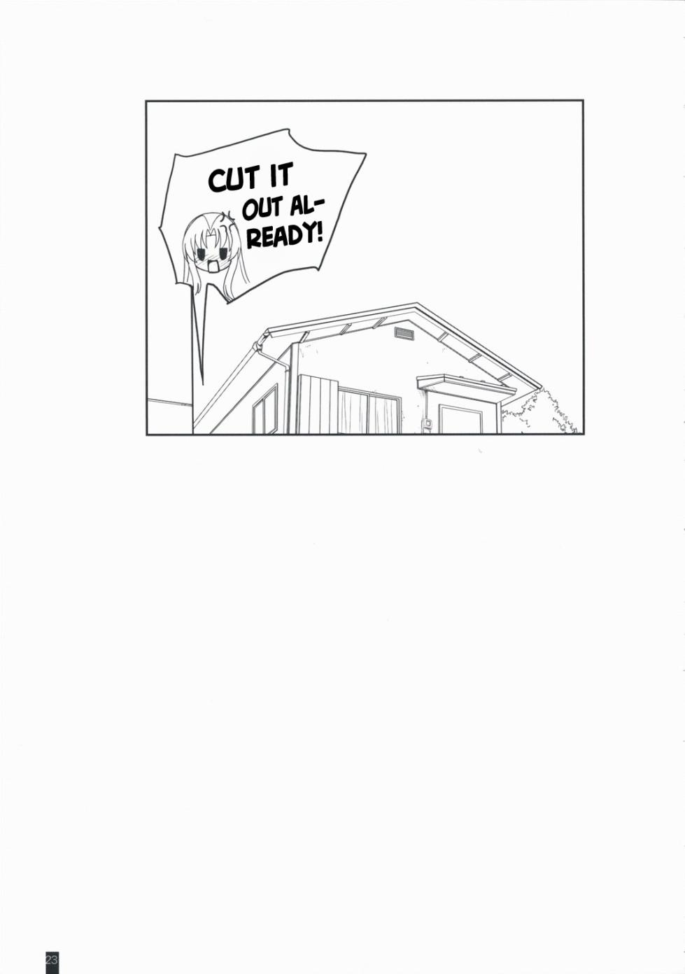 (C75) [Kemokomoya (Komori Kei)] Fluffy AmiAmi (Toradora!) [English] - Page 22