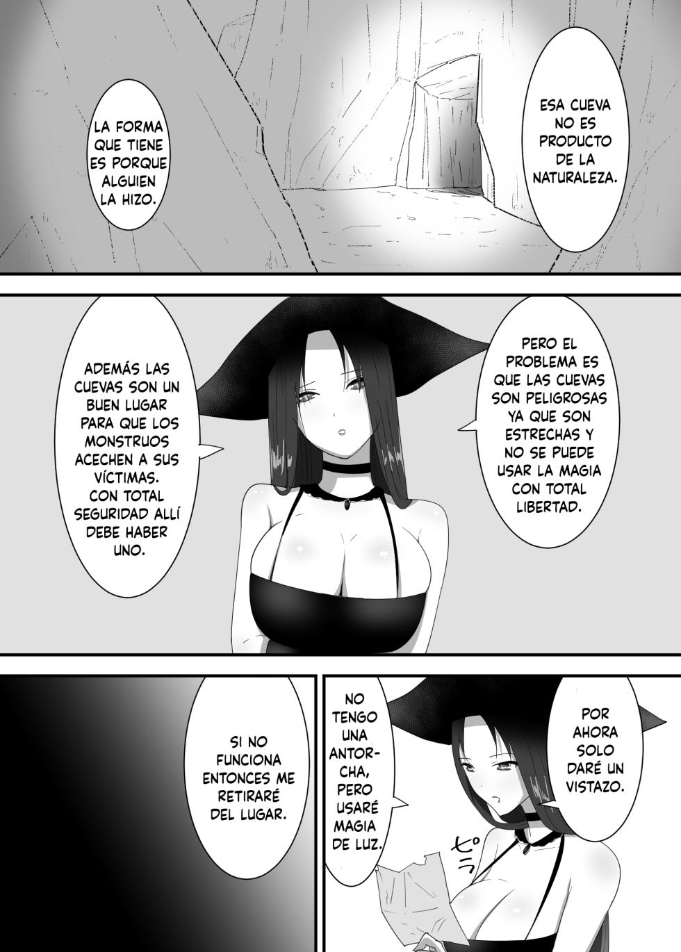 [Flare] Mamono ni Tsukamatta  Onna Mahoutsukai  [Spanish] - Page 7